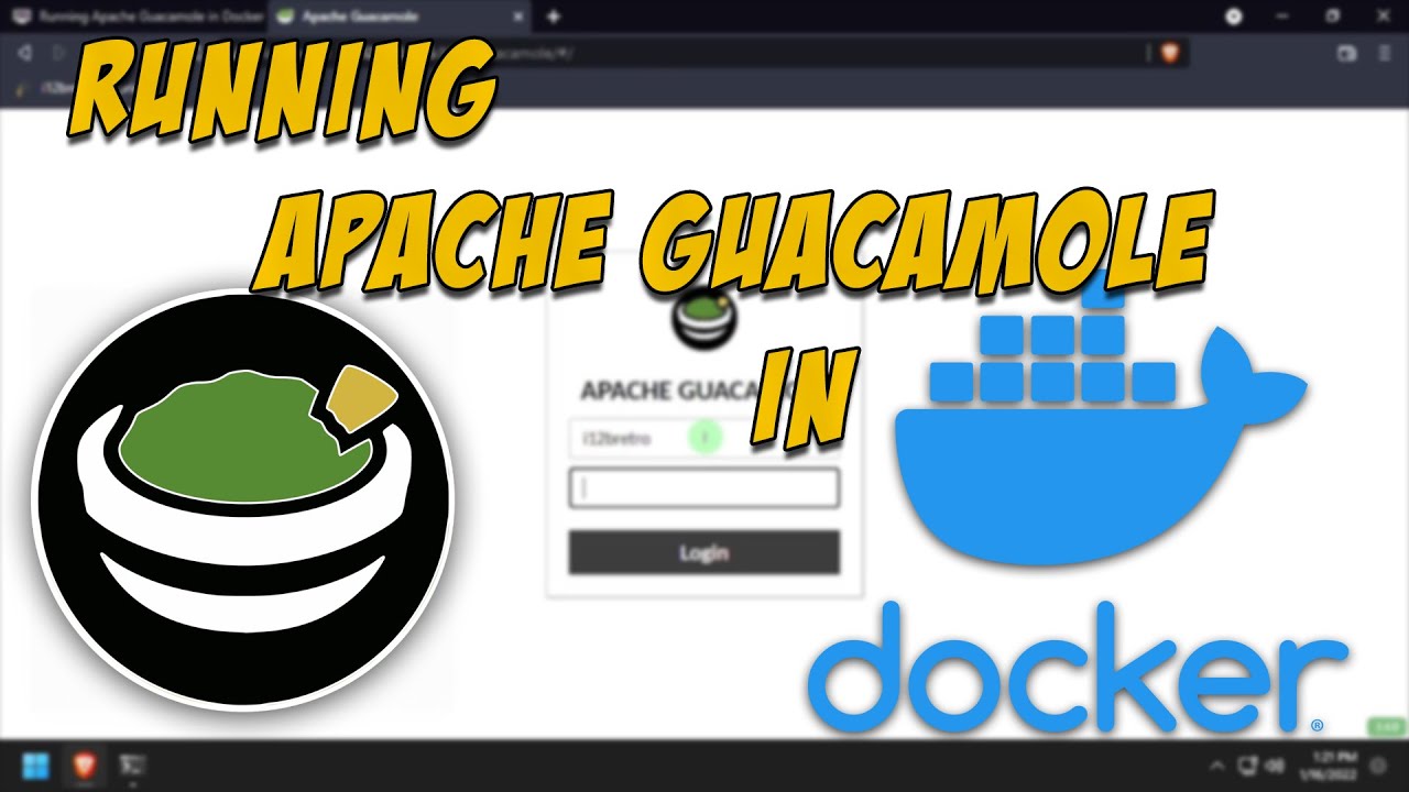 Installing Guacamole in Docker